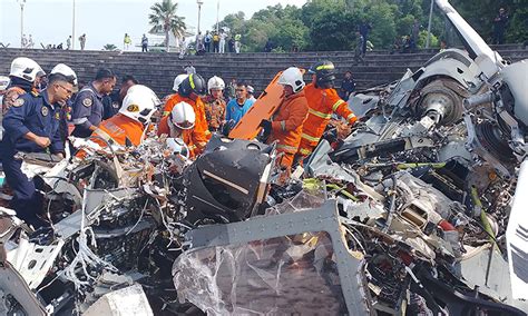 malaysia helicopters collide